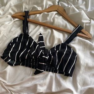 NWT forever 21 tie crop top